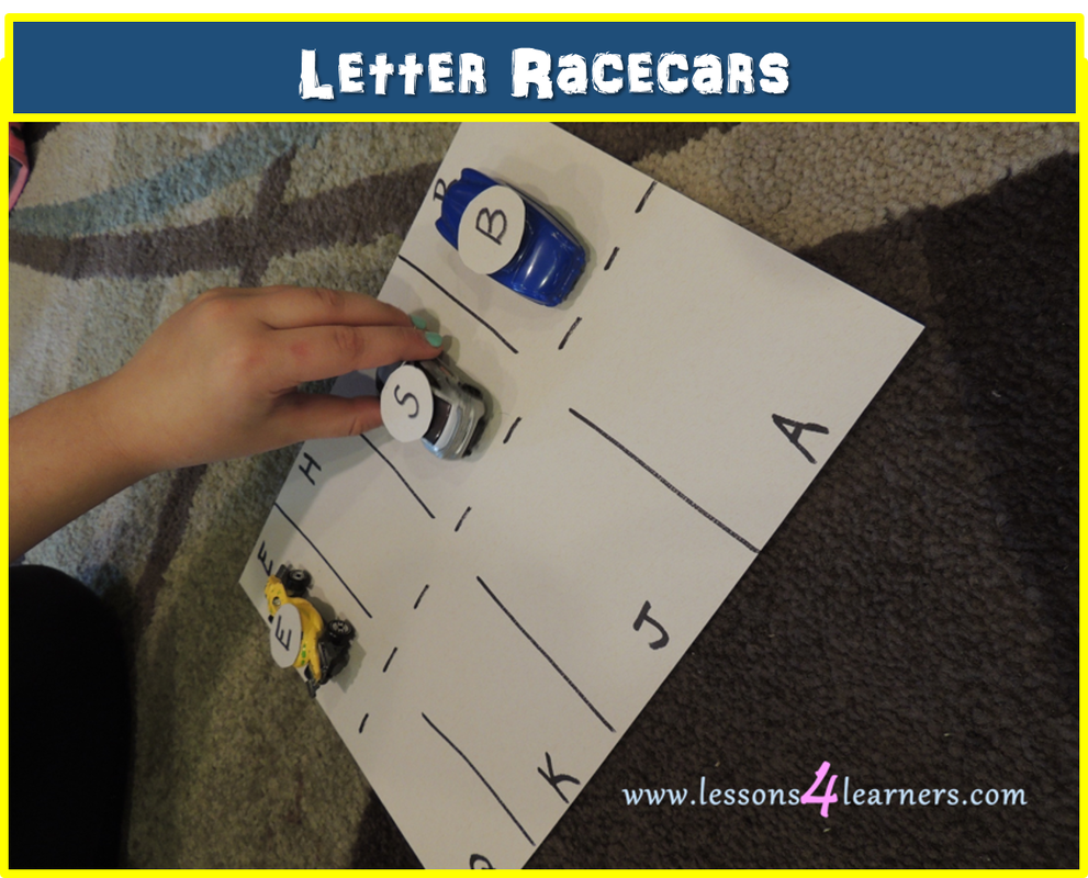 Letter Racecars
