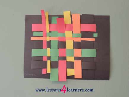 Kente Cloth Strips Lesson Plan: Multicultural Art and Craft Lessons for  Kids: KinderArt