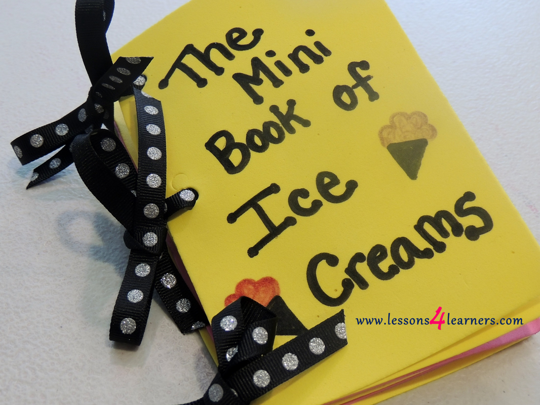 Ice Cream Sensory Book